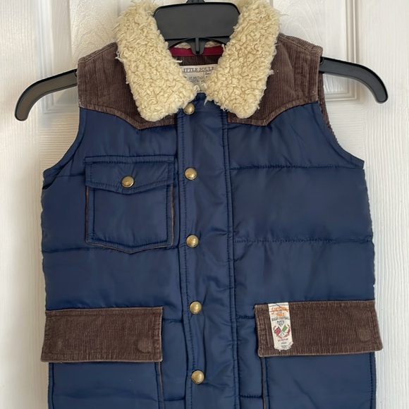 Little Joule Boys Down Puffer Vest - Picture 7 of 10